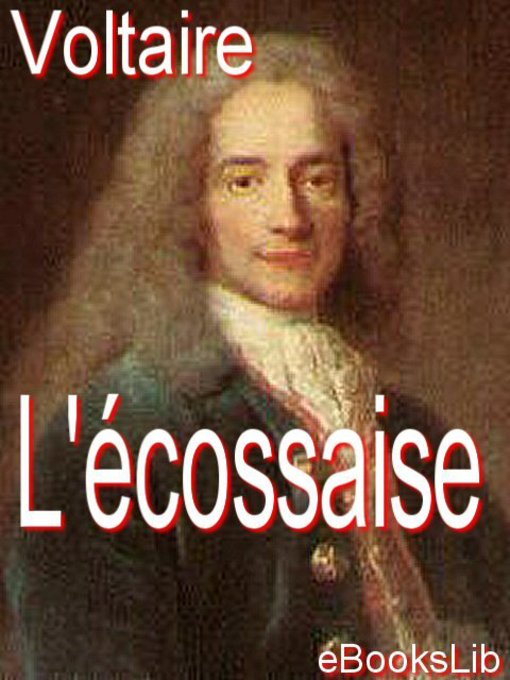 Title details for L'écossaise by Voltaire - Available